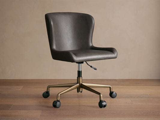 Kirsten Faux Leather Desk Chair